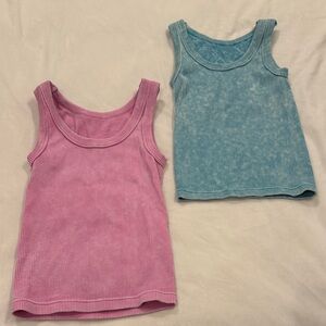 NEW | Pink and Blue Tank Top Bundle